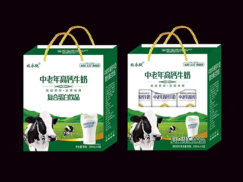 中老年高鈣牛奶復合蛋白飲品禮盒